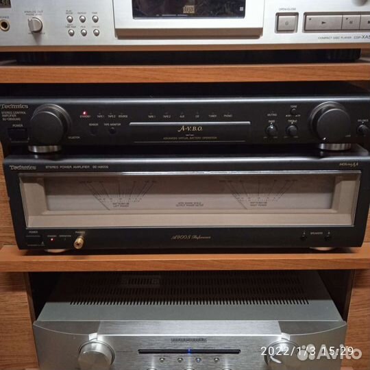 Двухблочный усилитель Technics 900