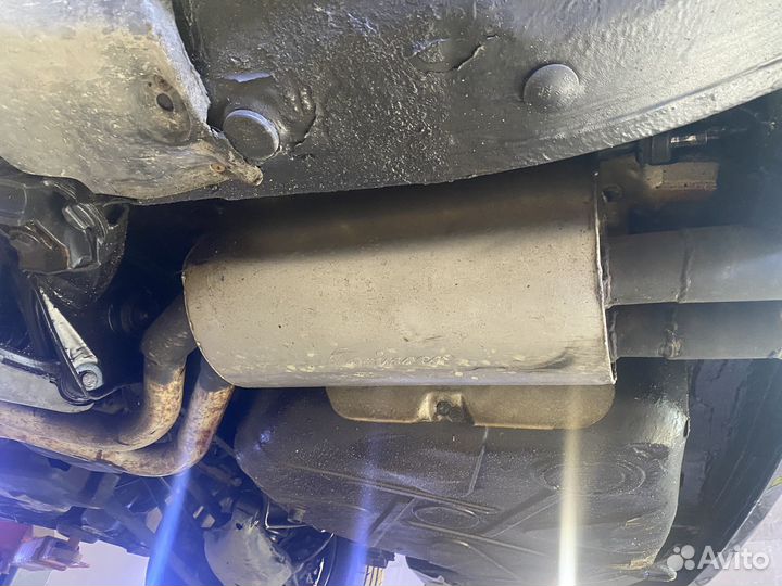 Глушитель на s-класс w140 Лоринсер