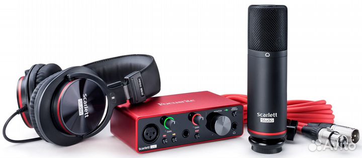 Комплект Focusrite Scarlett Solo Studio 3rd Gen