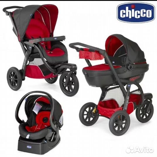 Детские коляски 3 в 1