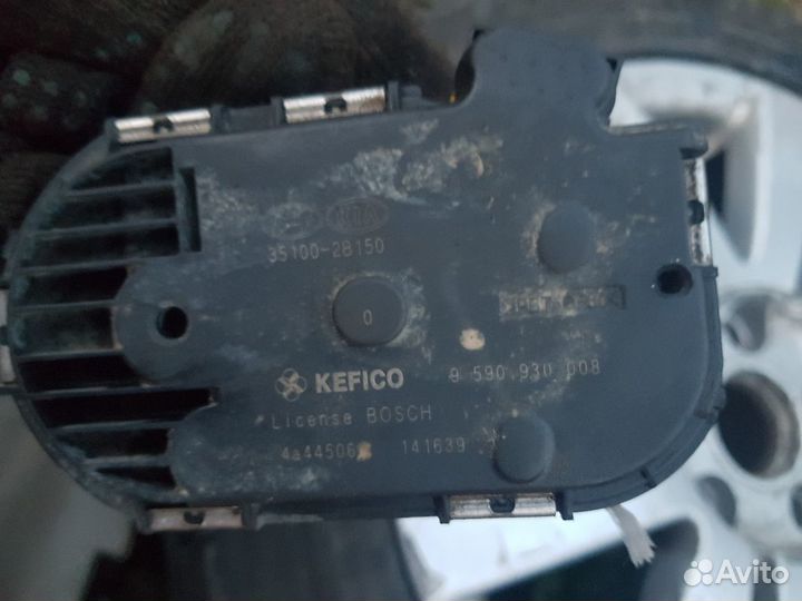 Kia Rio дроссель 3510028150