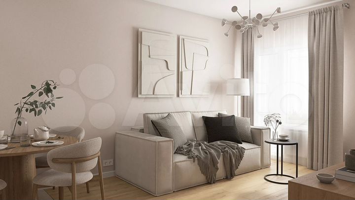 2-к. квартира, 40,2 м², 15/15 эт.