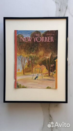 Ориг обложка The New Yorker от 9 сентября 1985