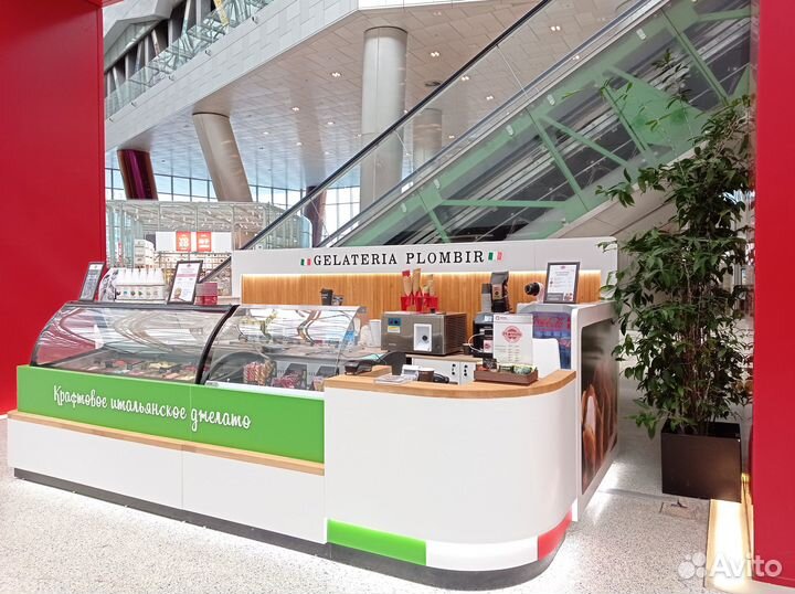 Островок мороженого + производство, формат Премиум