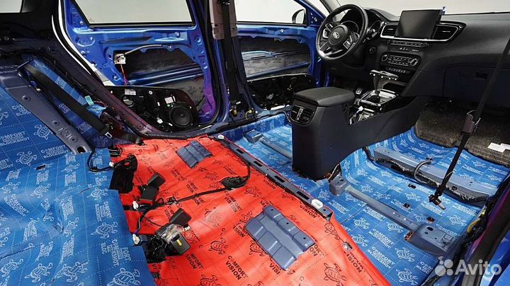 Шумовиброизоляция авто