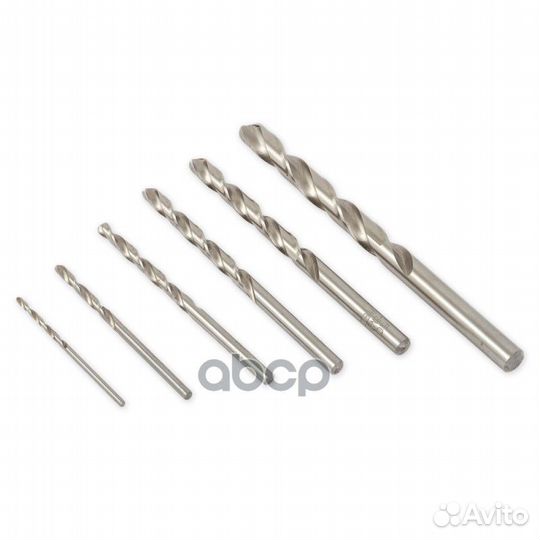 Набор сверл по металлу 6 шт. (d 2,3,4,5,6,8 мм)