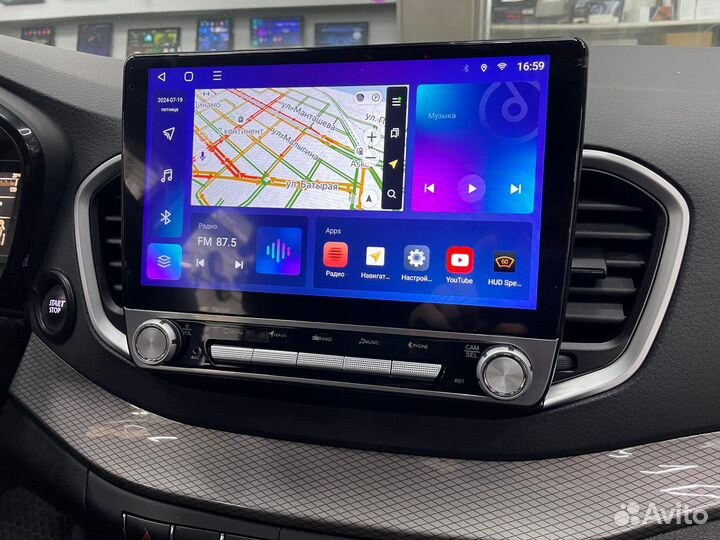 Андроид мультимедиа LADA vesta