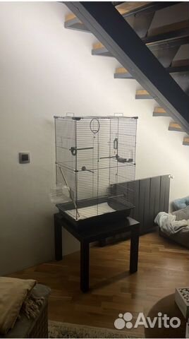 Большая клетка для попугая новая