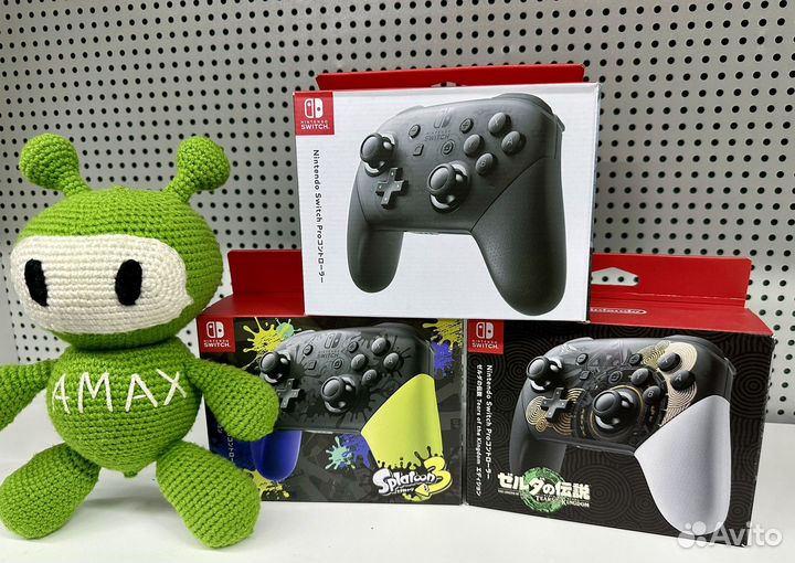 Джойстик nintendo switch новый, запечатанный