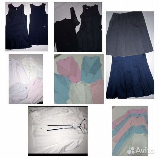 Школьная форма,набор на всю начальную школу116-146