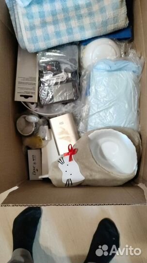 Коробки с вещами