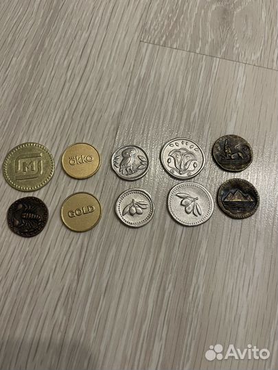 Монеты из магнита, обмен