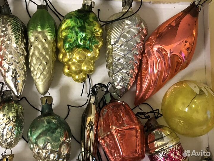 Елочные игрушки СССР