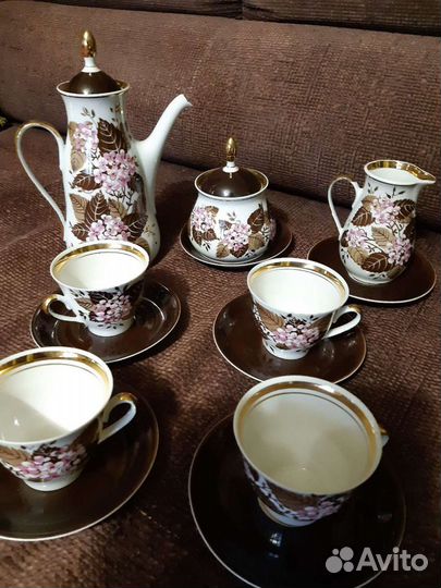 Сервиз СССР кофейный Рига