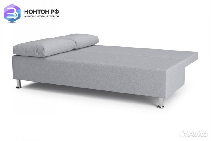 Диван еврокнижка Канна светло-серый