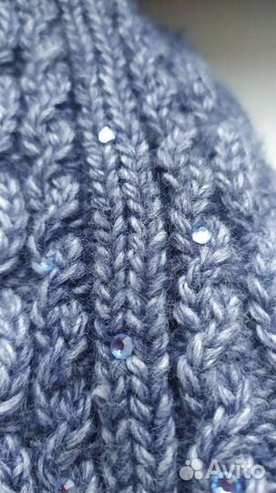Шапка женская вязанная