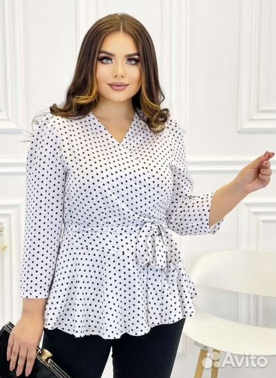 Блузка на запах