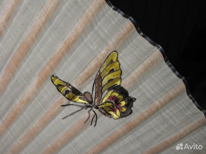 Антикварный японский веер