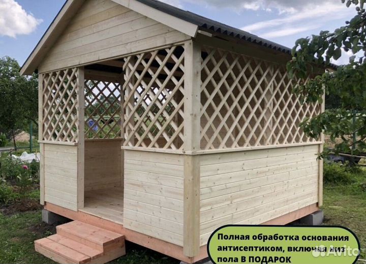 Красивые беседки