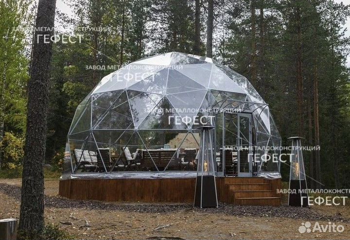Геокупол, шатер для глэмпинга