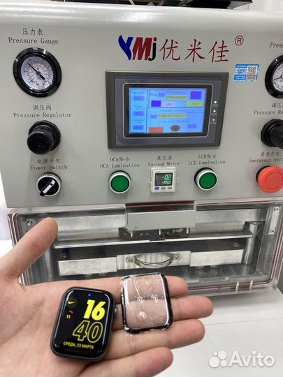 Замена стекла на Apple Watch (переклей-ка)