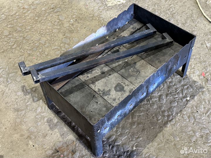 Мангал стальной настольный 31/51/22