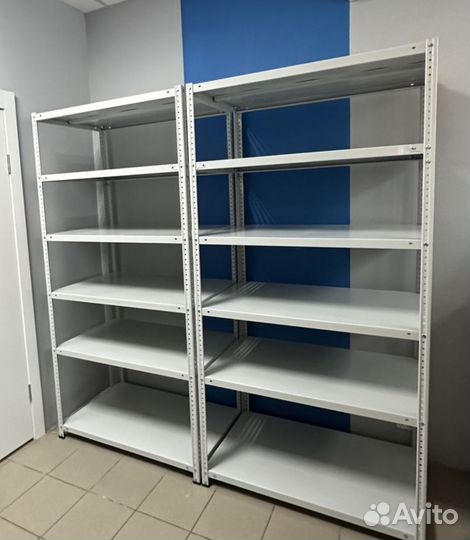 Металлический стеллаж для хранения 300х1000х2000