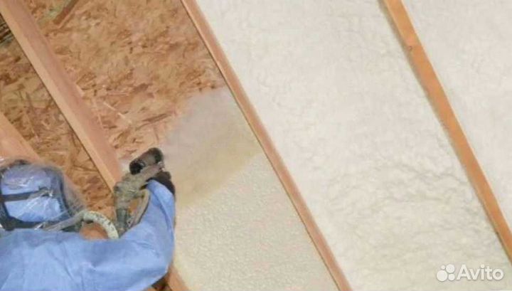 Утепление ангара пенополиуретаном (ППУ)