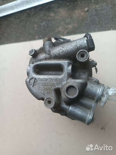 Компрессор кондиционера 13377057 1.4 Astra J 2012