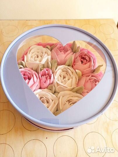 Зефирные цветы