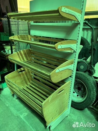 Полки деревянные стелжи, хлебные