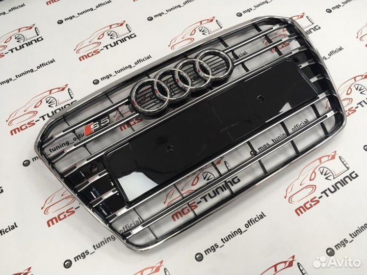 Решётка на Audi A5 11-16гг. S5 стиль 1