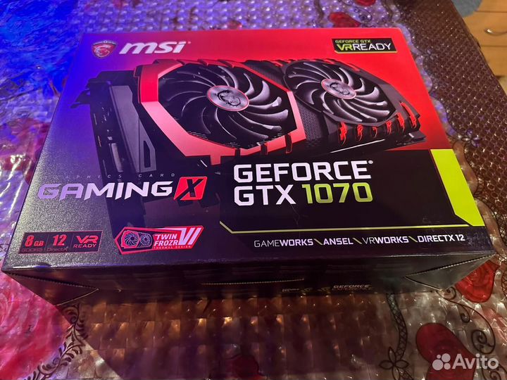 Видеокарта GTX 1080
