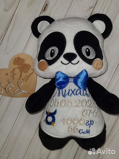 Игрушки ручной работы с метрикой