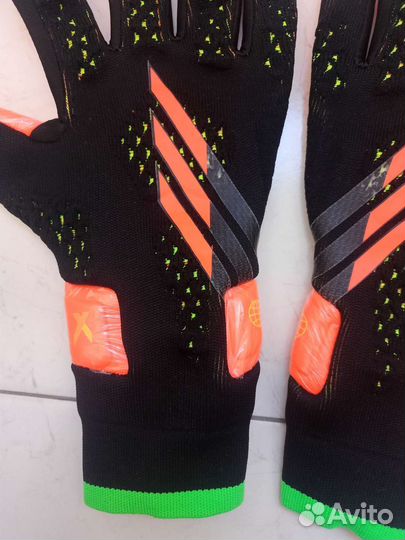 Вратарские перчатки Adidas X р. 8,9,10