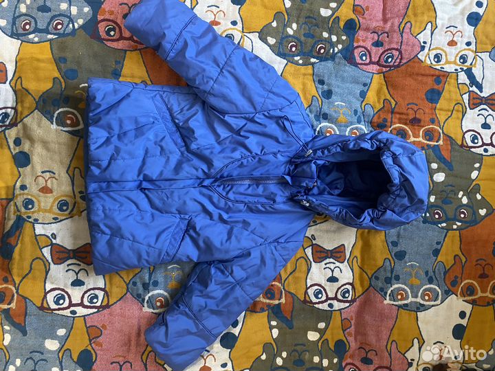 Зимний комбинезон для мальчика 86