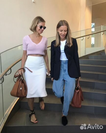 12 storeez юбка белая