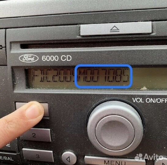 Разблокировка Магнитола ford focus 2 и не только