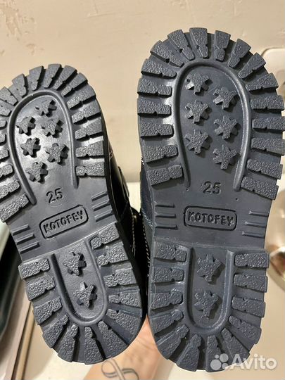 Ботинки детские новые