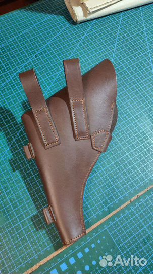 Кобура для нагана из кожи