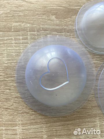 Пластиковая форма для бомбочек (сфера с сердцем)