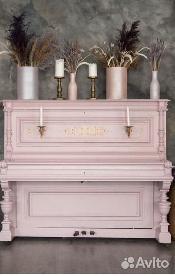 Антикварное пианино C.M. Schroder