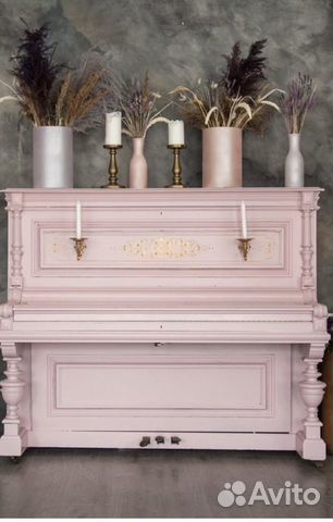 Антикварное пианино C.M. Schroder