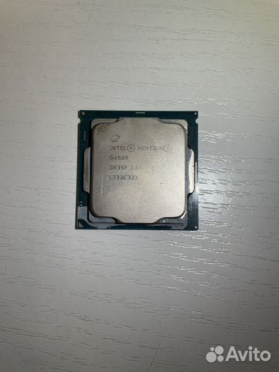 Процессор intel pentium g4600