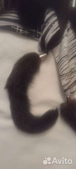 Норковый берет мягкий