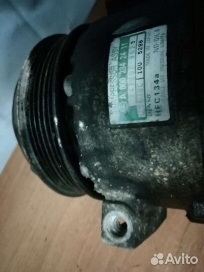 Компрессор кондиционера на Mercedes ML w 163