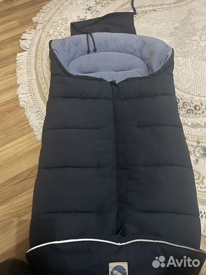 Зимний конверт в коляску