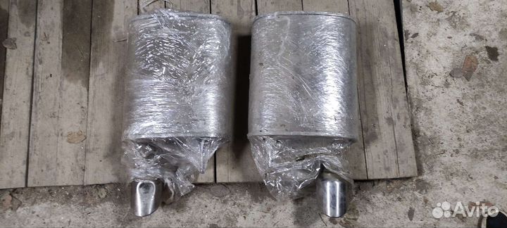 Задняя часть глушителя ford mustang 2022г