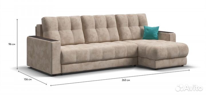 Диван угловой Boss XL Classic из наличия