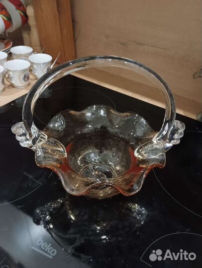 Вазочка корзинка